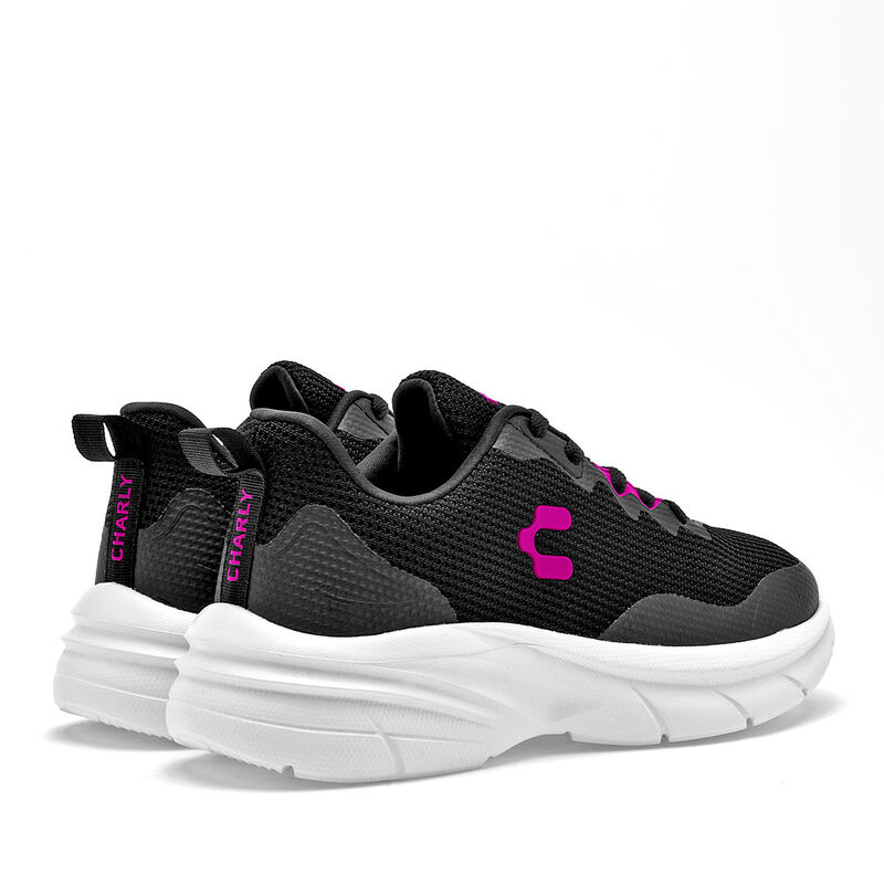 Charly Tenis deportivo para mujer negro, walkin... image number null