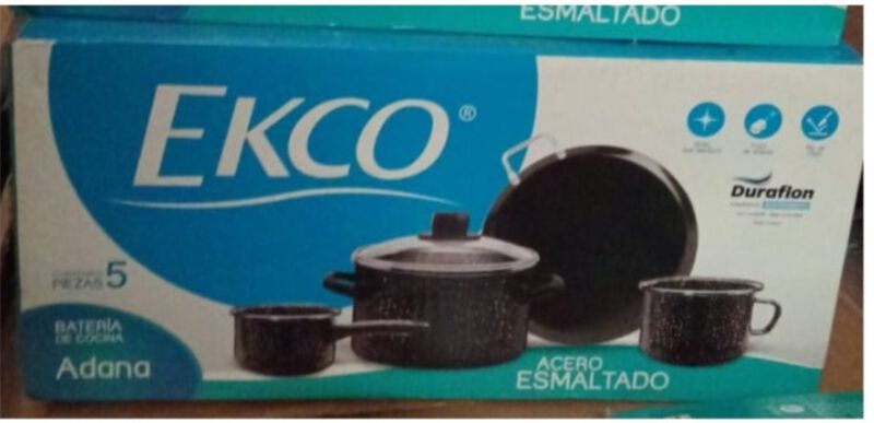 Bater&iacute;a de Cocina Ekco 99427 Adana 5 Piezas Ace... image number null