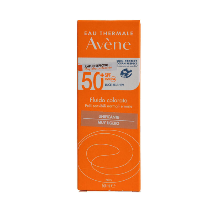 Av&egrave;ne Protector Solar con color Fluido FPS 50+ ... image number null