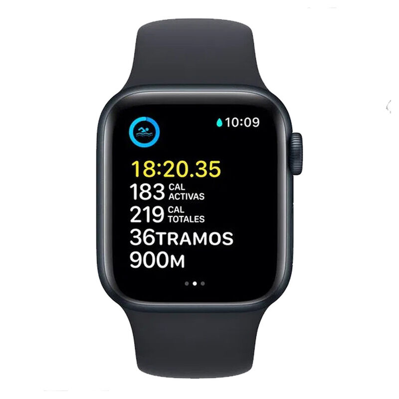 Apple Watch SE GPS 2da Gen M/L 44mm Negro MXEK3... image number null