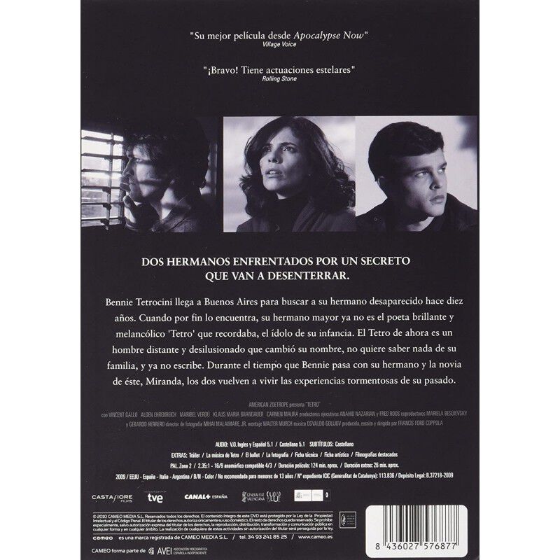 Tetro [DVD] image number null