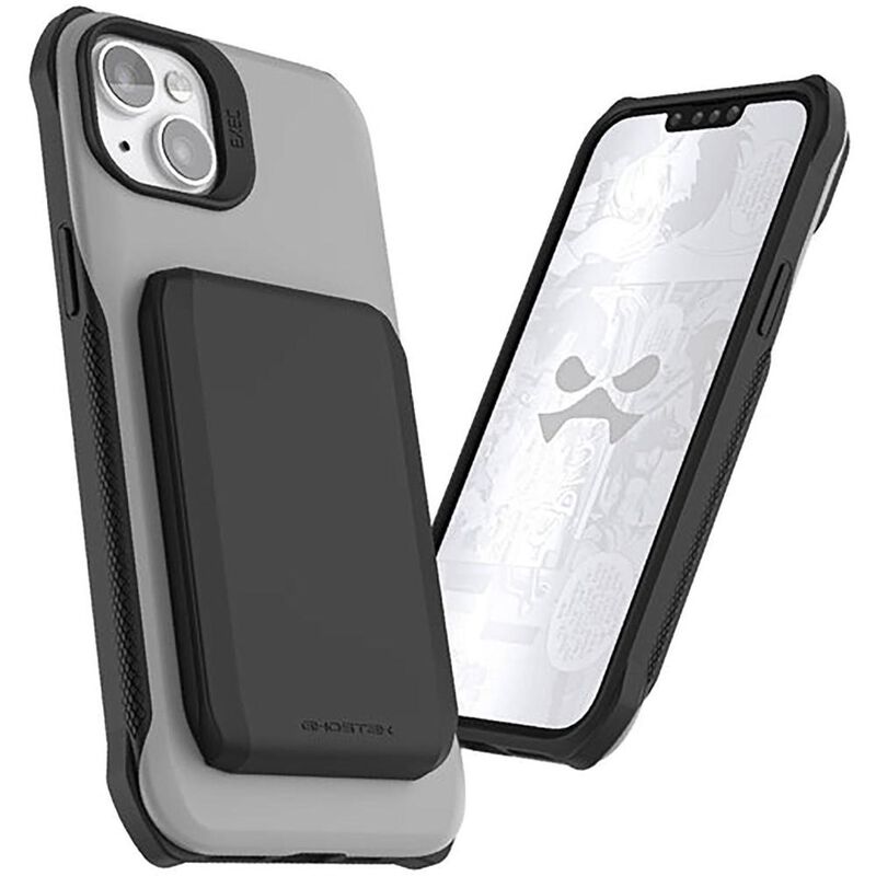 Funda GHOSTEK Exec para iPhone 14 Gris con port... image number null