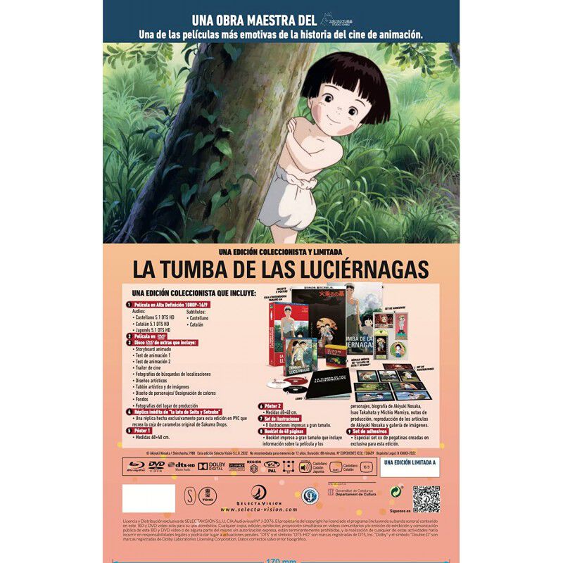 La Tumba De Las Luci&eacute;rnagas. Edici&oacute;n Coleccioni... image number null