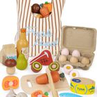 Juego De Comida Lehoo Castle, De Madera, Para Cocina Infantil De M&aacute;s De 3 A&ntilde;os