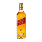 2 Botellas Whisky Johnnie Walker Red Label 750 ml + 1 Botella Ron Bacardi Blanco 200 ml + Baraja + Vaso de Cristal