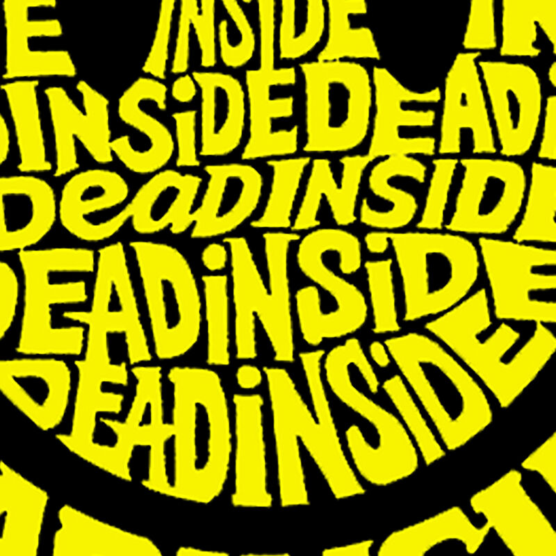 Camiseta Word Art Para Hombre - Sonrisa Muerto ... image number null