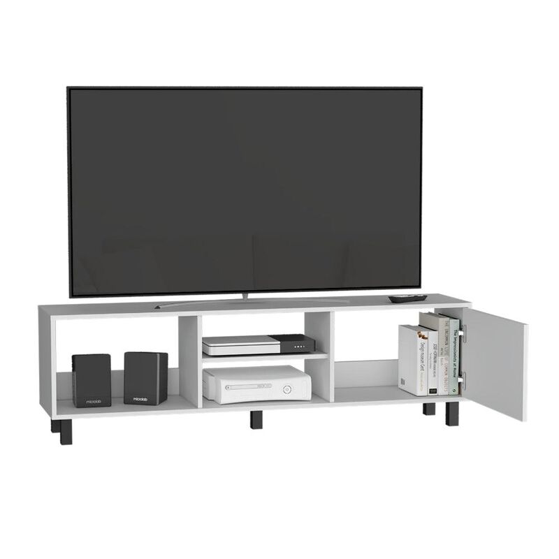Mesa Para Tv Tunez Blanco Virtual Muebles image number null