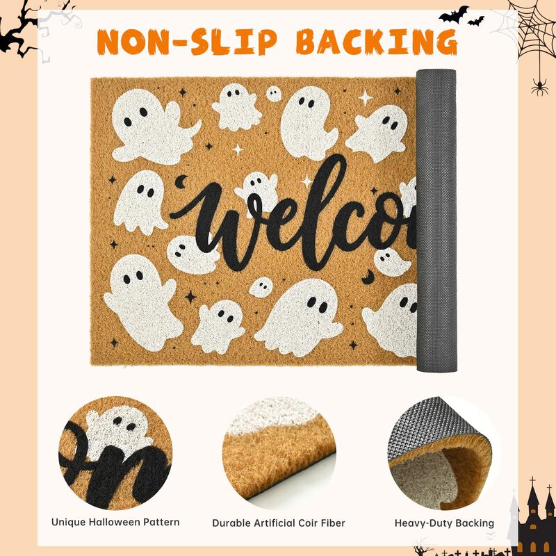 Alfombra Ultsofe Halloween 43x64 cm Antidesliza... image number null