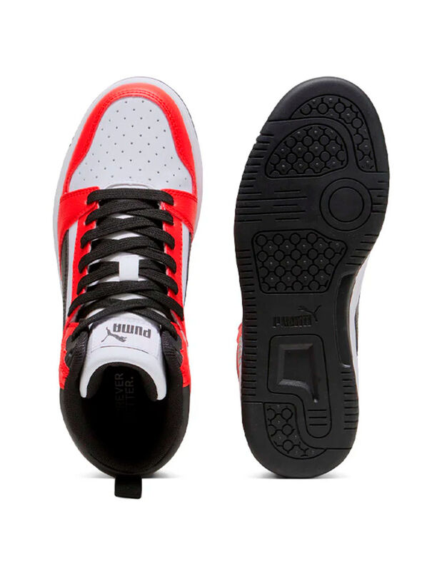 Tenis Joven Puma Rebound V6 Rojo 39383103 image number null