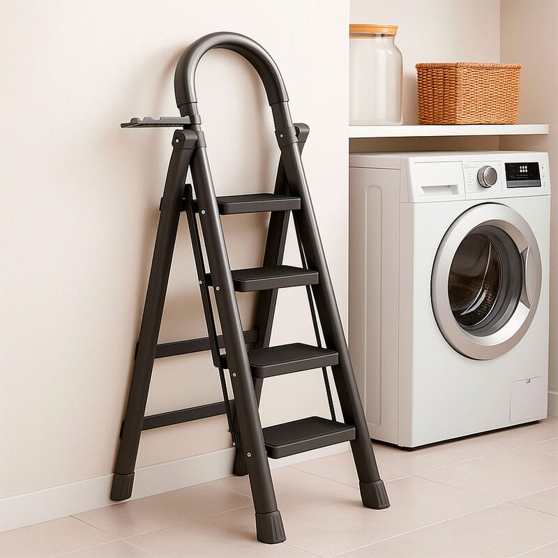 Escalera Plegable Multifuncional Tubular 4 Peld... image number null