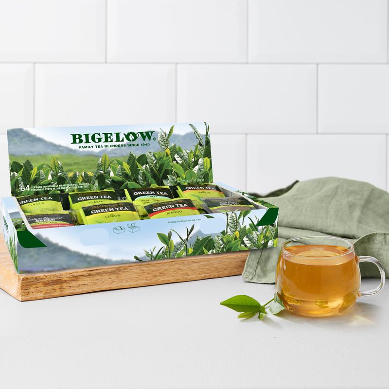Bigelow T&eacute; Verde 64 Bolsas (paquete De 1) image number null
