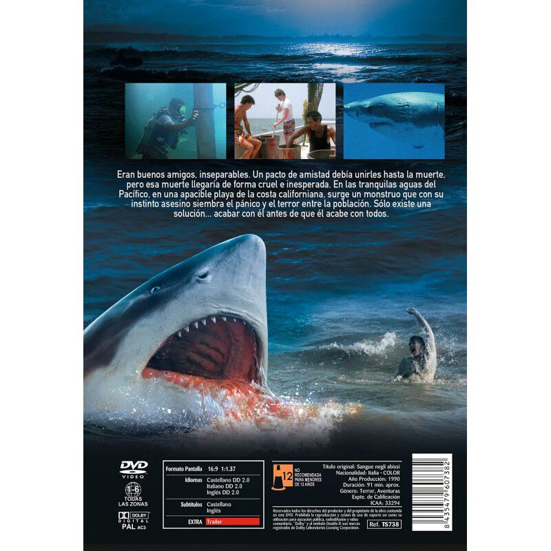 Tibur&oacute;n: Duelo A Muerte [dvd] (1989) Sangre En ... image number null