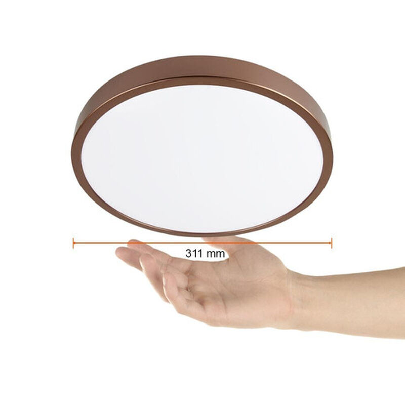 Lampara Plafon Led 16w Sobreponer En Techo Fc-l... image number null