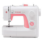 Máquina de coser recta Singer Simple 3210 portable color blanco/rosa 127 V