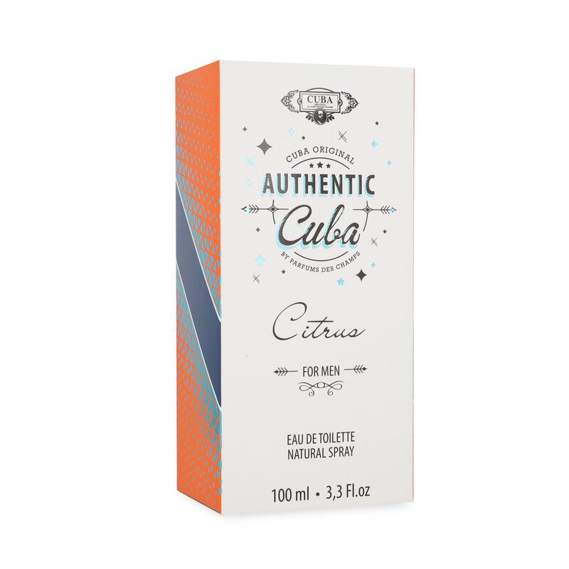Cuba Authentic Citrus 100Ml Edt Spray image number null