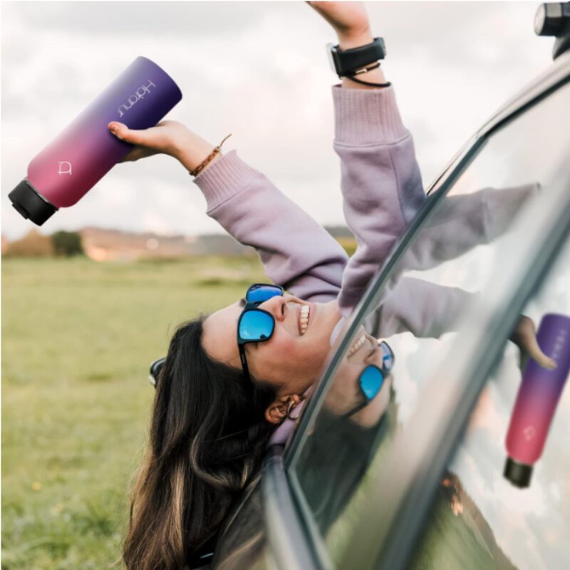 Termo de Acero Inoxidable con 3 Tapas Herm&eacute;tica... image number null