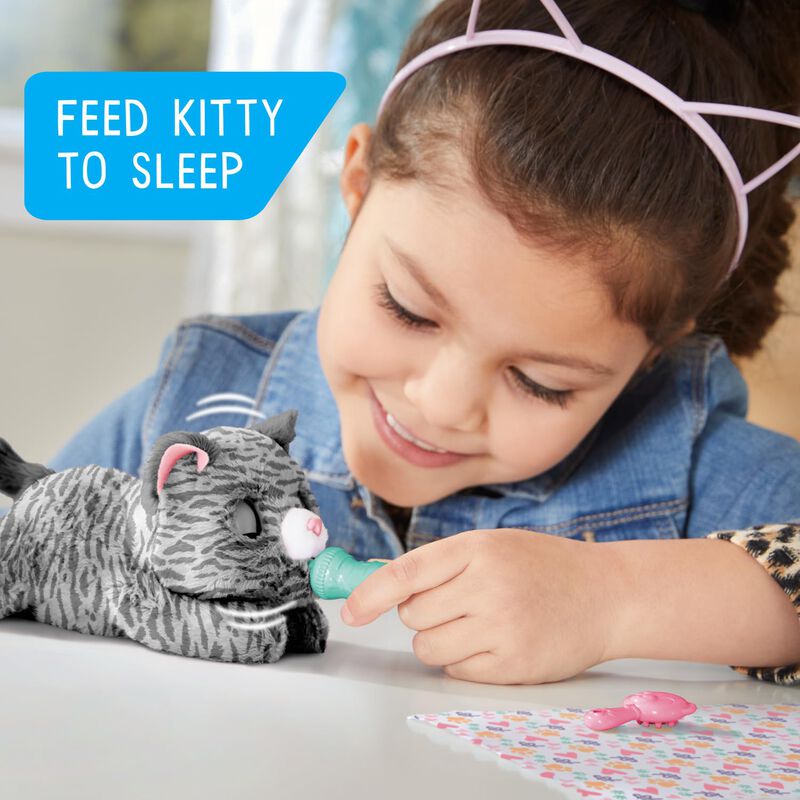 Interactive Pet Just Play Furreal Newborn Kitty... image number null
