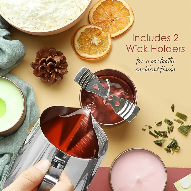 Kit Para Hacer Velas Hearth & Harbor, Cera De S... image number null