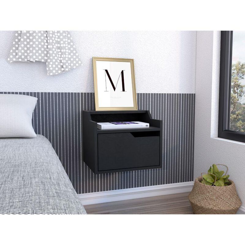 Buró Flotante Busan Chocolate Virtual Muebles image number null