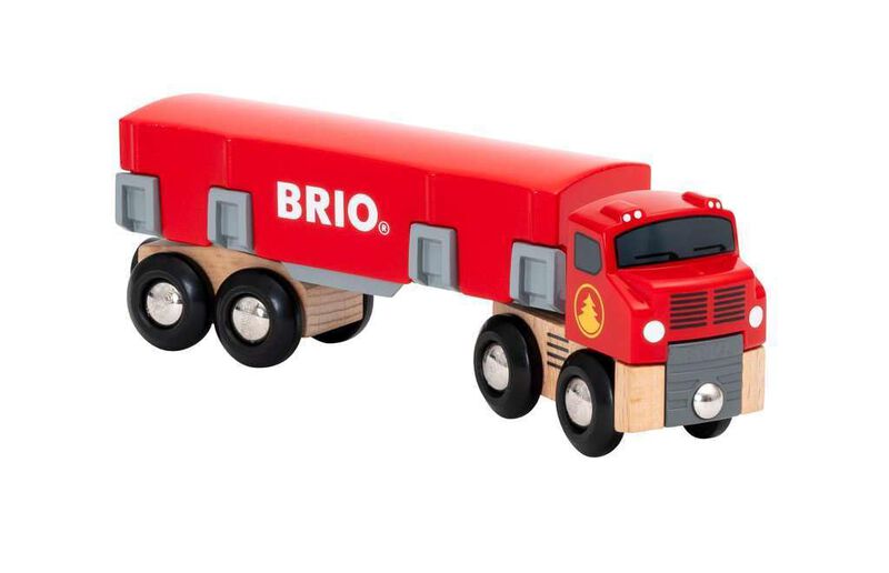 Juego De Trenes De Juguete De Madera Brio World... image number null