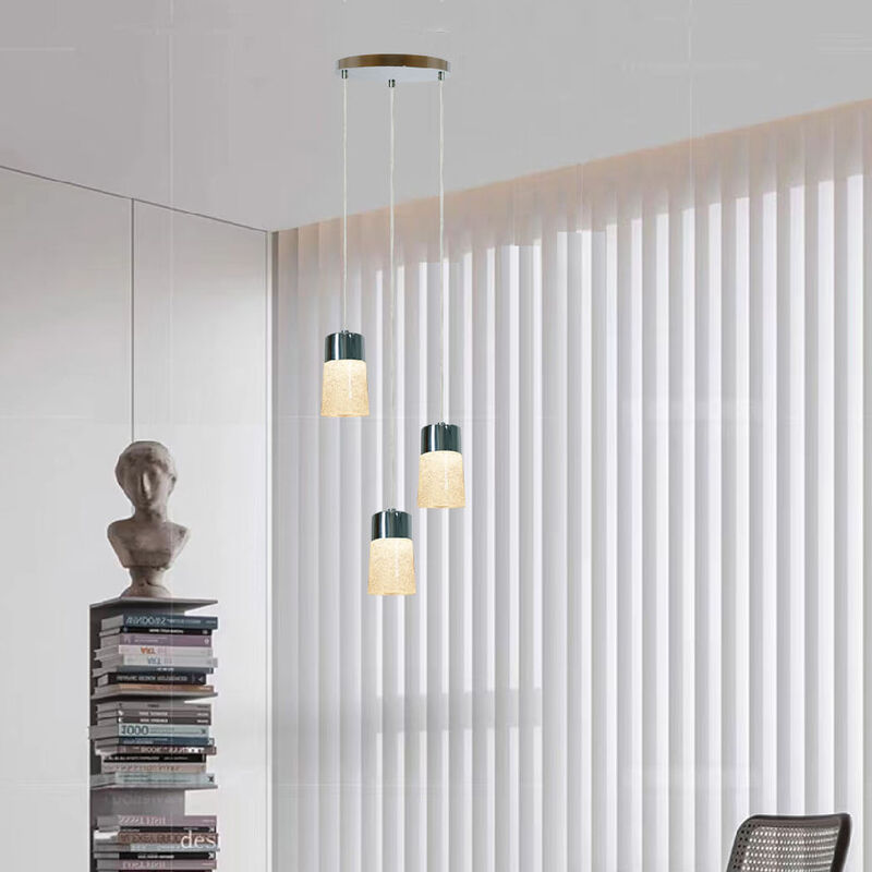 L&aacute;mpara Colgante LED de Cristal 1.50 m de Altur... image number null