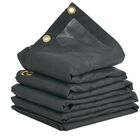 Lona De Malla Vevor Para Volquete, 7 X 18 Pies, Revestida De Pvc, Negra, Resistente