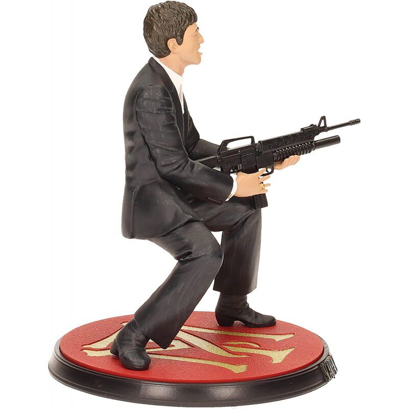 Figura Tony Montana Scarface Disparando 18 cms image number null
