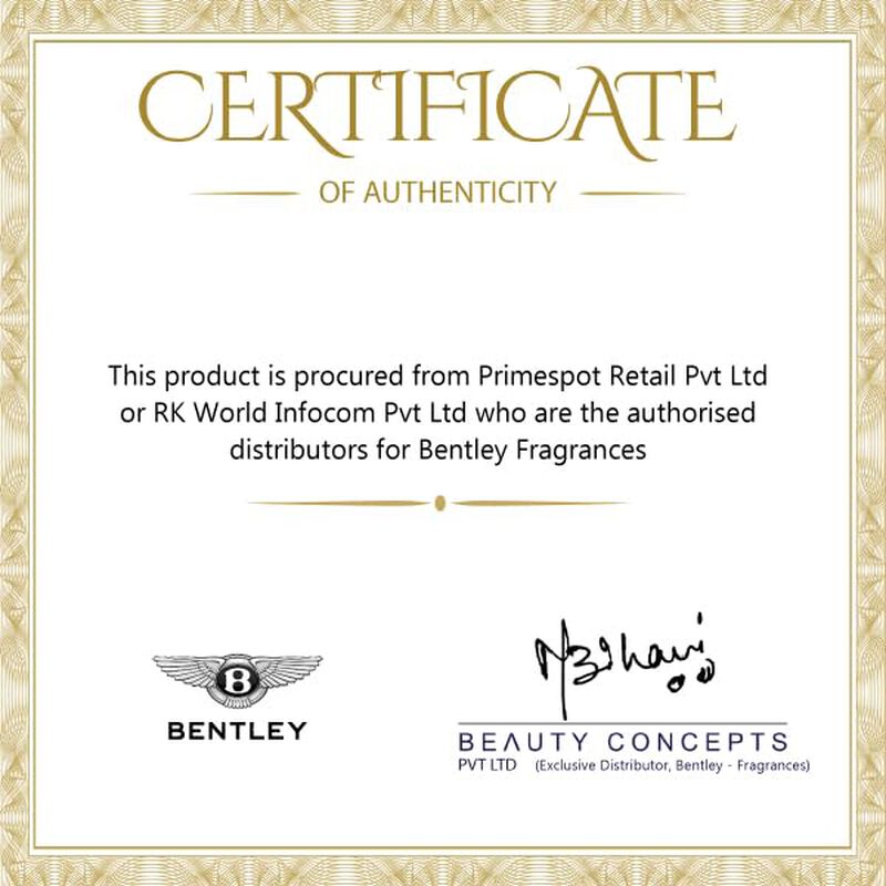 Perfume Bentley Silverlake Eau De Parfum, 100 M... image number null