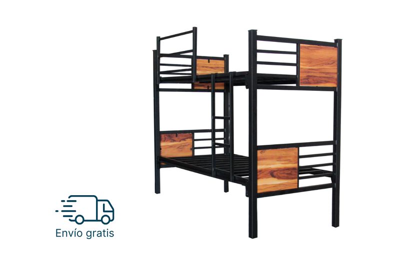 Litera Individual Corso Color Negro Parota Base... image number null