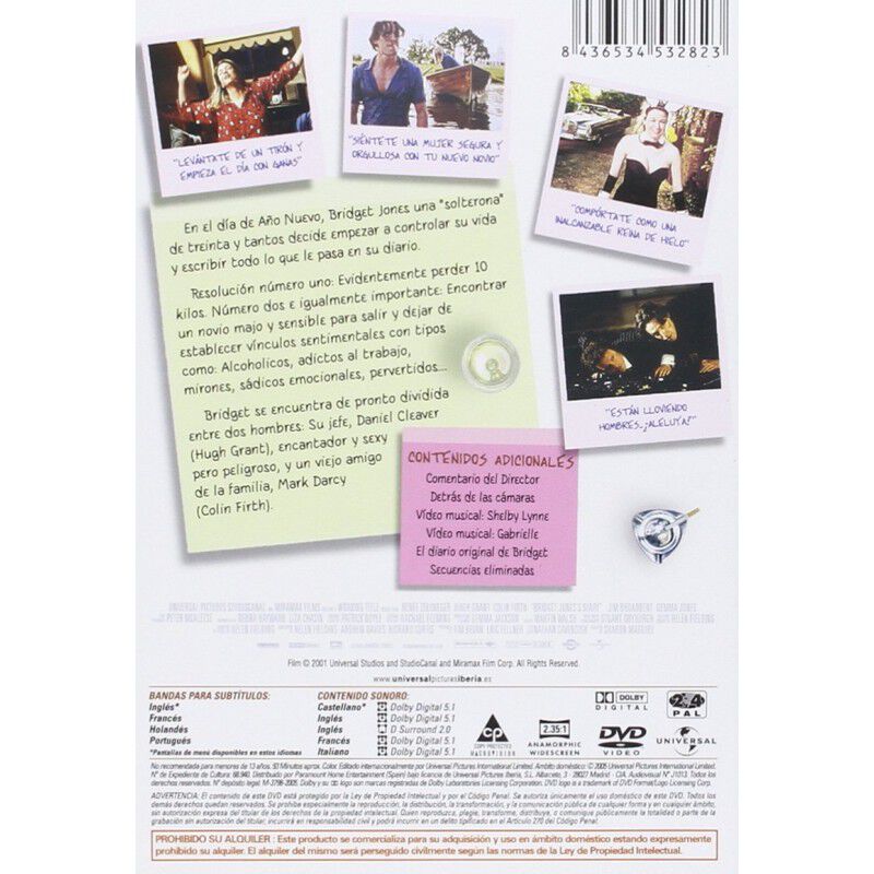 El Diario De Bridget Jones [dvd] image number null