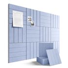 Tabl&oacute;n De Fieltro Fluxynara 122x91 cm Azul Pervinca Suave