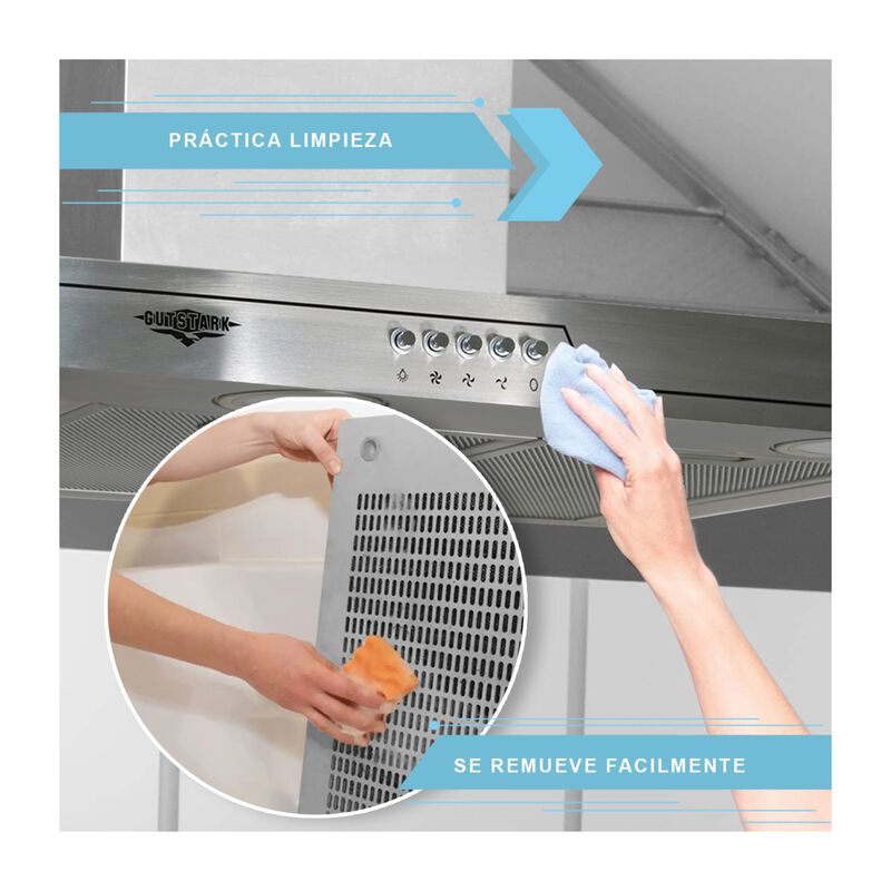 Campana Extractora Purificadora 700mm Acero 70 ... image number null