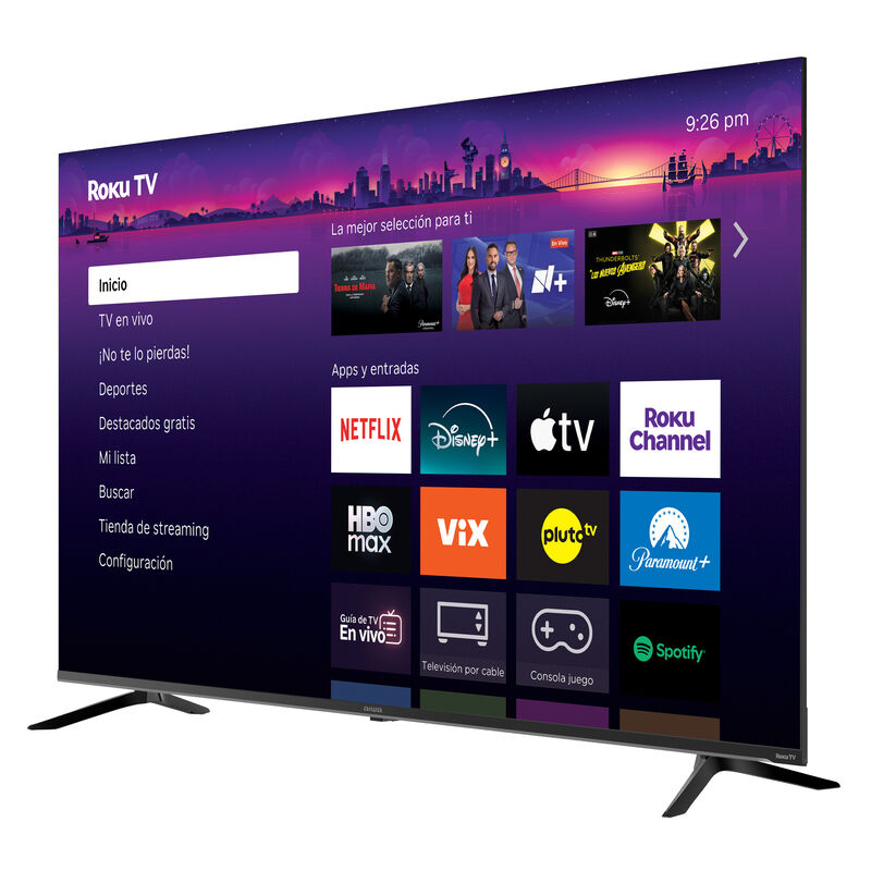 Pantalla Smart Tv Aiwa 65 Pulgadas Qled 4k Roku... image number null