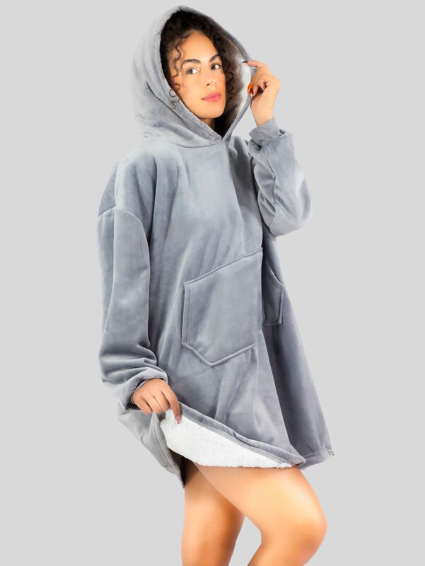 Camison Para Dormir Mujer Pijama Aborregada Bat... image number null