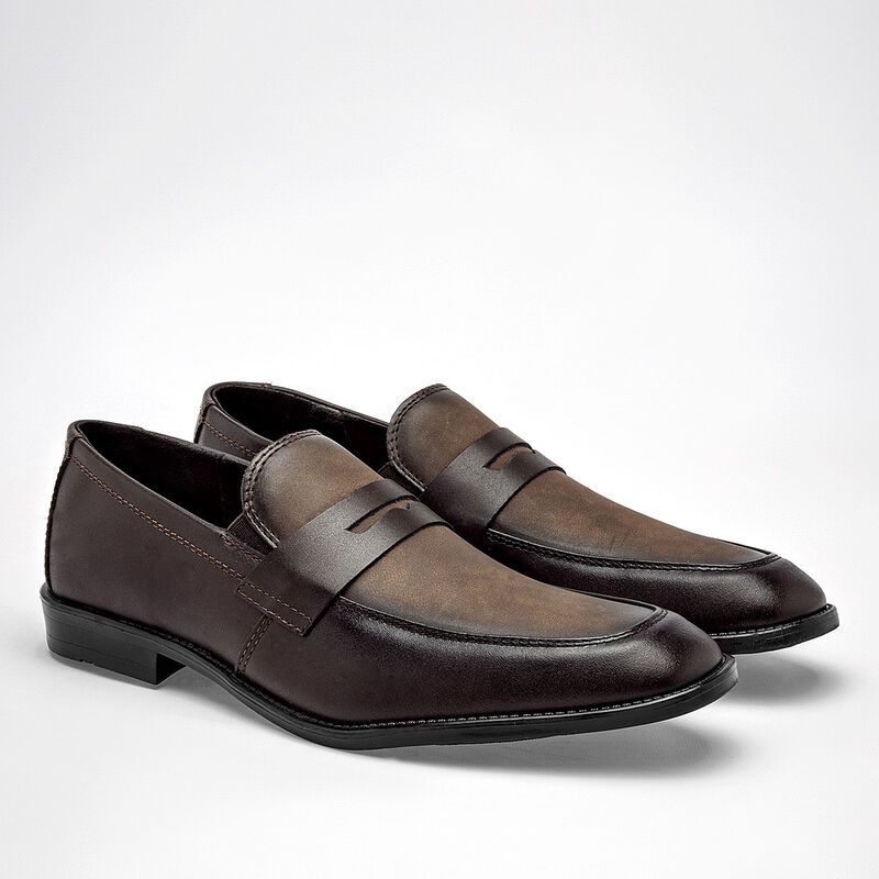 Lugo Conti Zapato de vestir para hombre caf&eacute; image number null