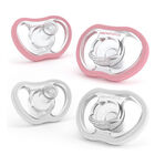 Chup&oacute;n Flexy Nanob&eacute;b&eacute; 0-3m 4pz Rosa Blanco