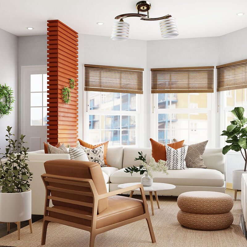 L&aacute;mpara de techo Mil Luces AGABIA 002 FG image number null