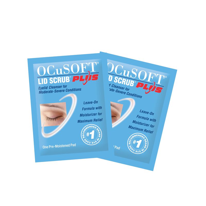 Toallitas Para P&aacute;rpados Ocusoft Lid Scrub Plus ... image number null