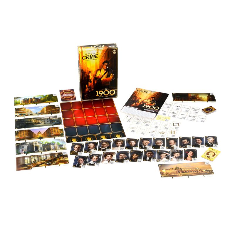 Juego De Mesa Lucky Duck Chronicles Of Crime Mi... image number null