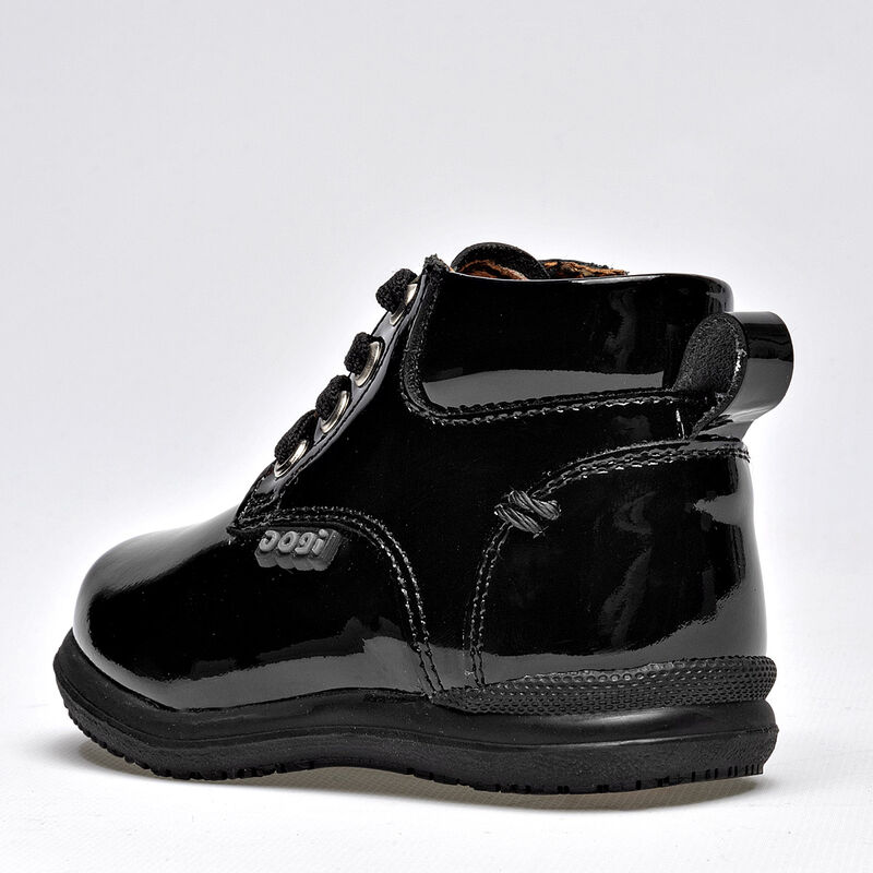 Dogi Botitas para beb&eacute; ni&ntilde;o negro charol image number null