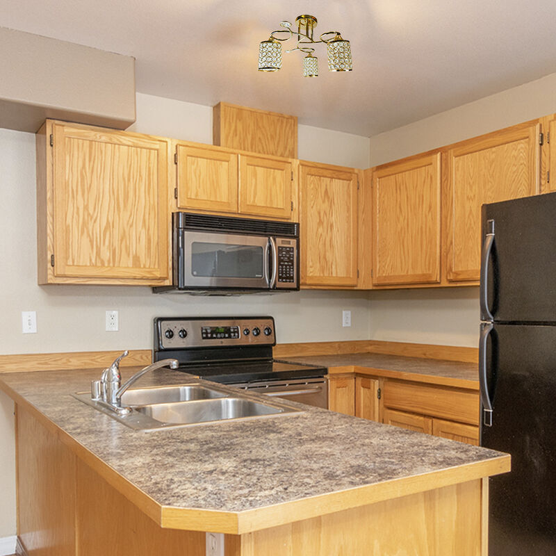 Lampara de Techo Kalish Dorado Mil Luces image number null