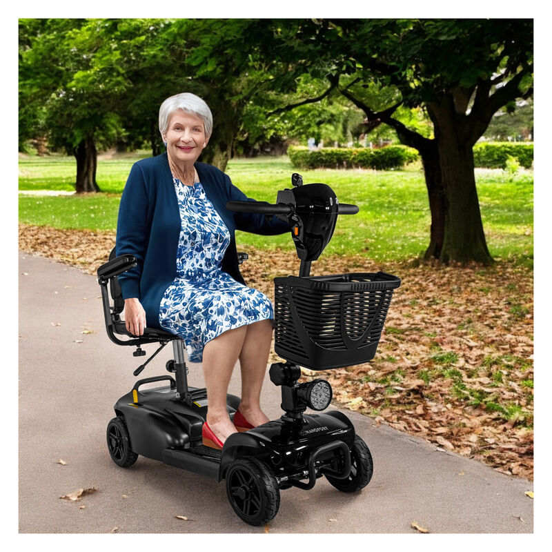 Silla Ruedas El&eacute;ctrica Scooter Recargable Luz L... image number null