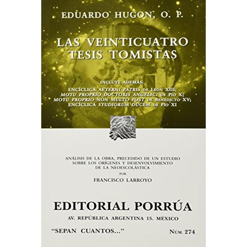 Las veinticuatro tesis tomistas image number null