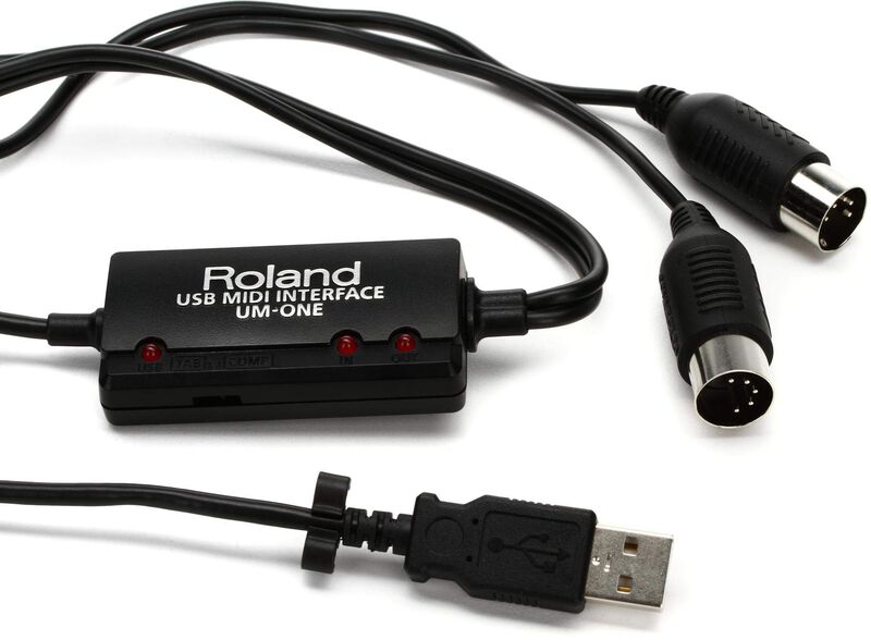 Cable Midi Roland Um-one-mk2 De Una Entrada Y D... image number null