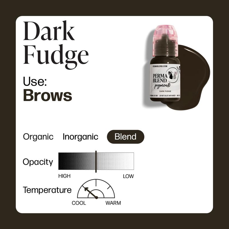 Tinta Para Microblading Perma Blend Dark Fudge,... image number null