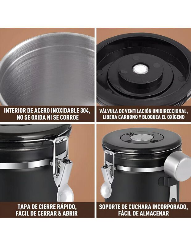 Contenedor Elego Coffe Pot De Acero Inoxidable ... image number null