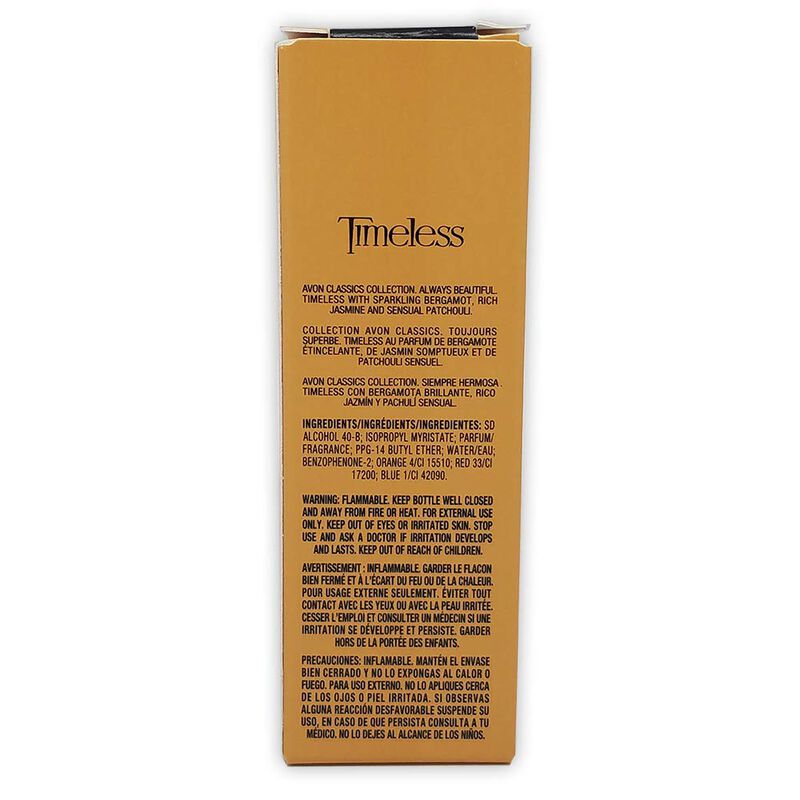 Perfume Avon Timeless Cologne Spray, 50 Ml, Par... image number null