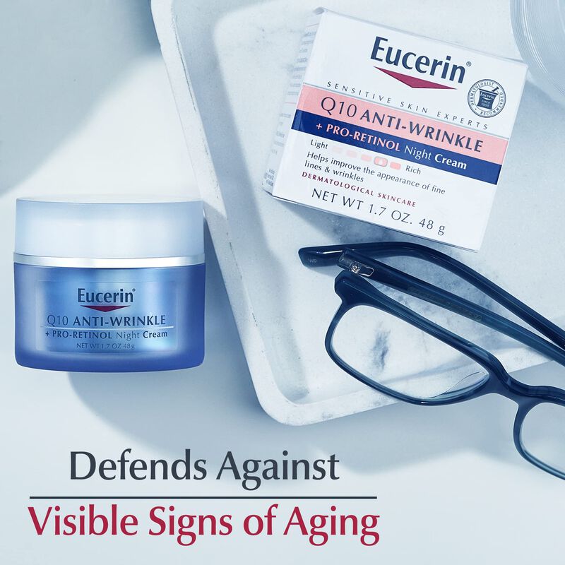 Crema De Noche Eucerin Q10 Antiarrugas + Pro-re... image number null