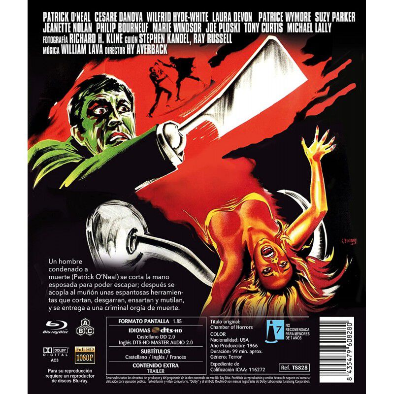 La C&aacute;mara De Los Horrores [bluray] (1966) Chamb... image number null