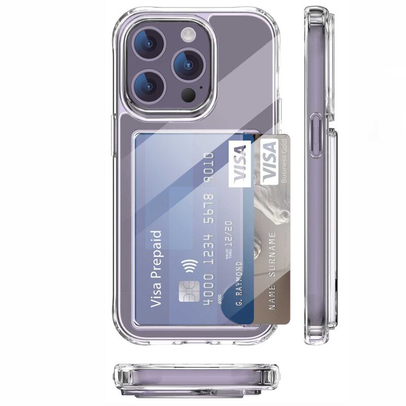 Funda Tekku Porta Tarjetas Para Iphone 15 Pro M... image number null